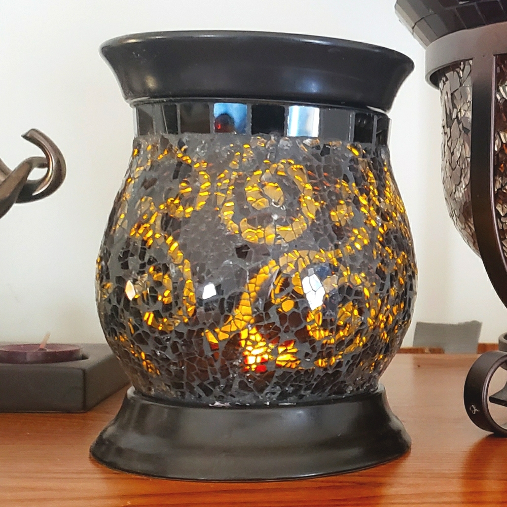 Partylite Amaretto Swirl ScentGlow Wax Warmer